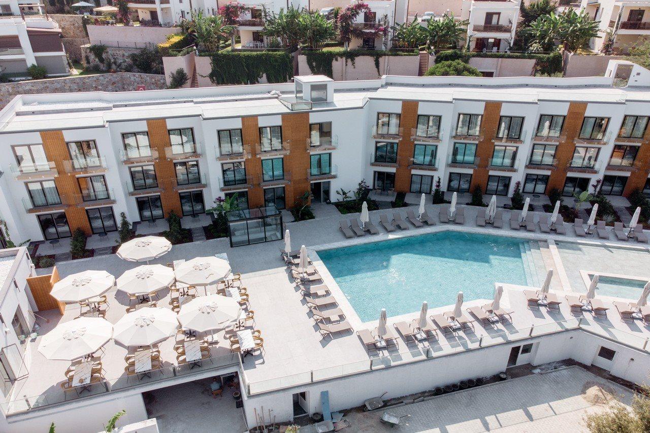 Astrid Hotel Gümüşlük Exterior foto