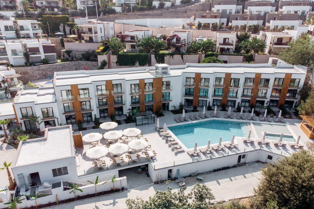 Astrid Hotel Gümüşlük Exterior foto